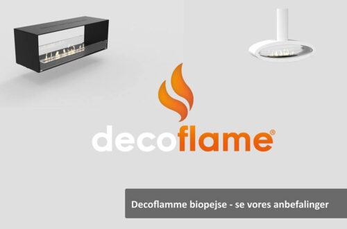 De bedste Decoflame-biopejse